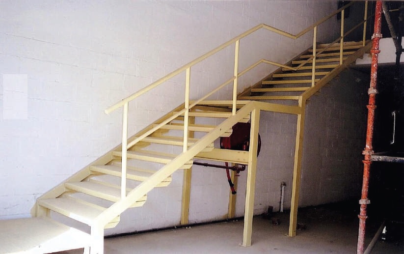 steel stair
